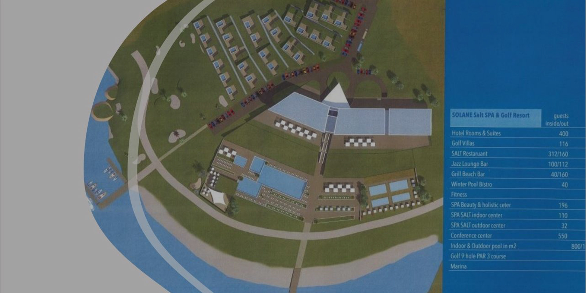 Solane Salt SPA&Golf Resort uz more